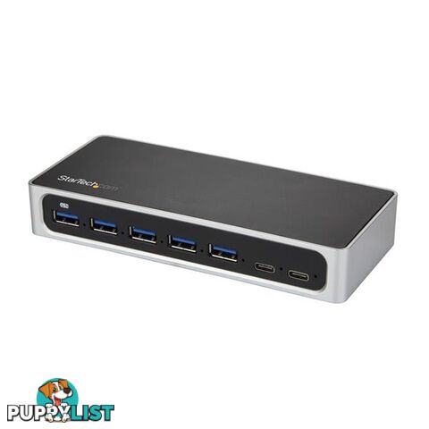 StarTech HB30C5A2CSC 7 Port USB C Hub - USB-C to 5x USB-A and 2x USB-C - USB 3.0 - StarTech - 065030868273 - HB30C5A2CSC