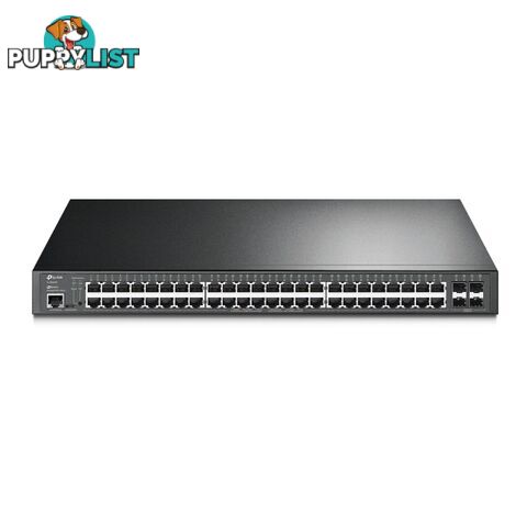 TP-LINK TL-SG3452P JetStream 52 Port Gigabit L2+Managed Switch with 48 Port POE+ - TP-Link - 840030702365 - TL-SG3452P