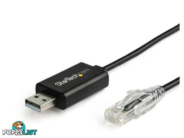 STARTECH ICUSBROLLOVR 6 ft. (1.8 m) Cisco USB Console Cable - USB to RJ45 - StarTech - 065030880459 - ICUSBROLLOVR