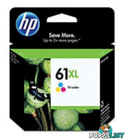 HP CH564WA 61XL Tri-Color Ink Cartridgeject Printer Cartridge - HP - 193424494842 - CH564WA