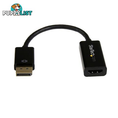 StarTech DP2HD4KS DisplayPort to HDMI 4k Adapter Converter - StarTech - 065030857352 - DP2HD4KS