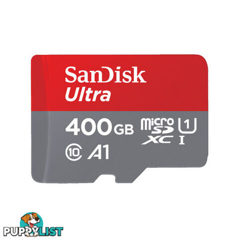 Sandisk SDSQUAR-400G-GN6MN 400GB SD Micro Ultra SDXC - Sandisk - 619659176587 - SDSQUAR-400G-GN6MN