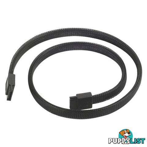 Silverstone CP07 180 Degree SATA III Sleeved Cable 50cm SST-CP07 - Silverstone - 4710713967991 - SST-CP07