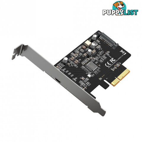 Simplecom EC318 PCI-E x4 to USb 3.2 Gen2x2 20 Gbps USB-C Expansion Card - Simplecom - 9350414002161 - EC318