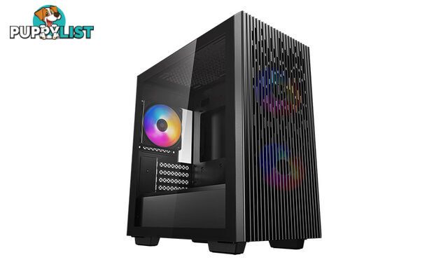 DeepCool DP-MATX-MATREXX40-3FS Black Matrexx 40 3FS Mini Tower Chassis - Deepcool - 6933412714569 - DP-MATX-MATREXX40-3FS