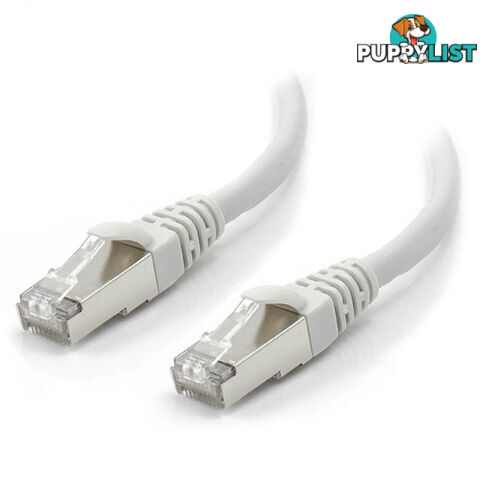 Alogic C6A-0.3-Grey-SH 0.3M Grey 10G Shielded CAT6A LSZH Netowrking Cable - Alogic - 9350784003195 - C6A-0.3-Grey-SH