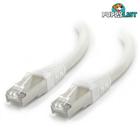 Alogic C6A-03-WHITE-SH 3m White 10GbE Shielded CAT6A LSZH Network - Alogic - 9350784005939 - C6A-03-WHITE-SH