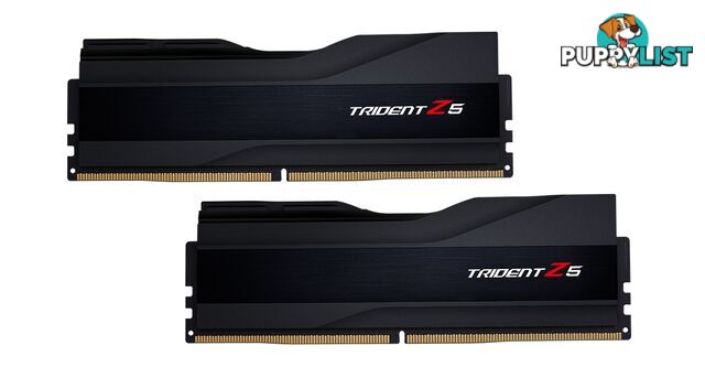 G.Skill F5-6000J3636F16GX2-TZ5K Trident Z5 32GB (2x16GB) DDR5 6000MHz CL36-36-36-96 1.35V Memory Kit Black - G.Skill - 848354040705 - F5-6000J3636F16GX2-TZ5K