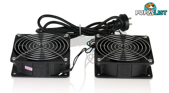 Serveredge RF-02 2 Way Rack Mount Fan Kit - Serveredge - 9352399001658 - RF-02