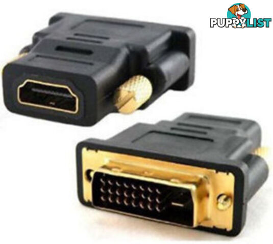 Astrotek AT-DVIDHDMI-MF DVI-D Male to HDMI Female Adapter - Astrotek - 9320200700069 - AT-DVIDHDMI-MF