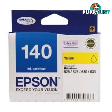 Epson 140 Yellow Ink Cartridge C13T140492 - Epson - 9314020608537 - C13T140492