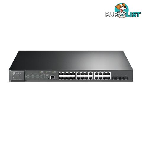 TP-Link TL-SG3428X JetStream 24 Port Gigabit L2+ Managed Switch with 4 10GE SFP+ Slots - TP-Link - 6935364010522 - TL-SG3428X