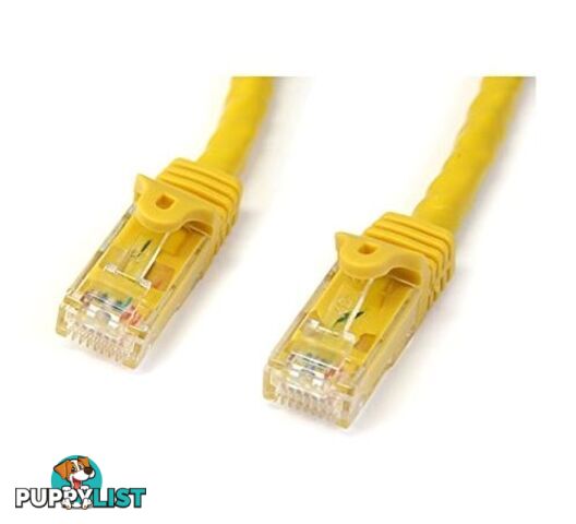 AKY CB-CAT6A-5YEL Cat6A Gigabit Network Patch Lead Cable 5M Yellow - AKY - 0707959754847 - CB-CAT6A-5YEL