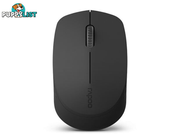 Rapoo M100 Black M100 2.4Ghz Bluetooth Wireless Mouse Black 1300dpi - Rapoo - 6940056181992 - M100 Black