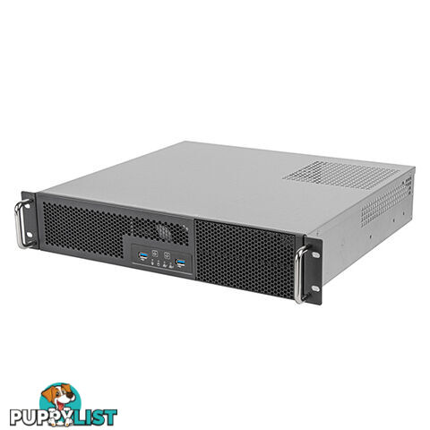 SilverStone SST-RM23-502-MINI 2U Rackmount Case No PSU - Silverstone - 4710679815169 - SST-RM23-502-MINI