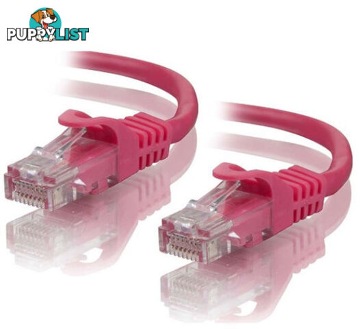 Alogic 0.5m CAT6 Network Cable - Pink C6-0.5-Pink - Alogic - 9319879541868 - C6-0.5-Pink