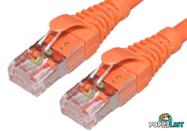 Comsol STP-1.5-C6A-ORA 1.5M 10GbE Cat 6A S/FTP Shielded Patch Cable - Orange - Comsol - STP-1.5-C6A-ORA