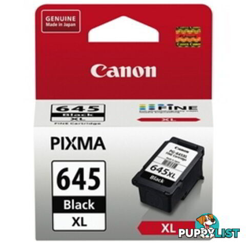 Genuine Canon PG645XL Black Ink Cartridge 400 pages - Canon - 4960999974538 - PG645XL