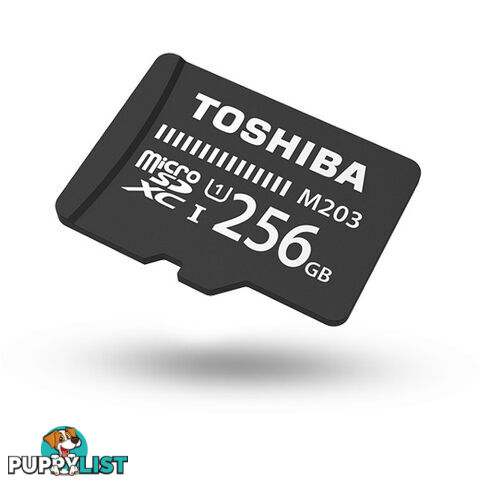 Toshiba  THN-M203K2560A2 M203 256GB microSDXC UHS-I Class 10 Memory Card with SD Adapter - Toshiba - 4547808809580 - THN-M203K2560A2