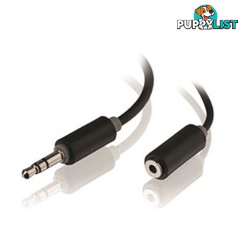 Alogic 1M 3.5mm Stereo Audio Extension Cable - Male to Female Ad-Ext-01 - Alogic - 9319866079268 - Ad-Ext-01