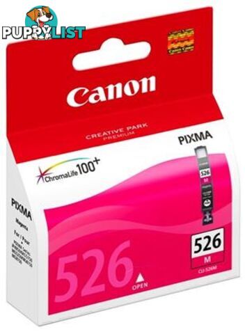 Canon CLI-526M Magenta Ink Cartridge CLI526M - Canon - 4960999670041 - CLI526M