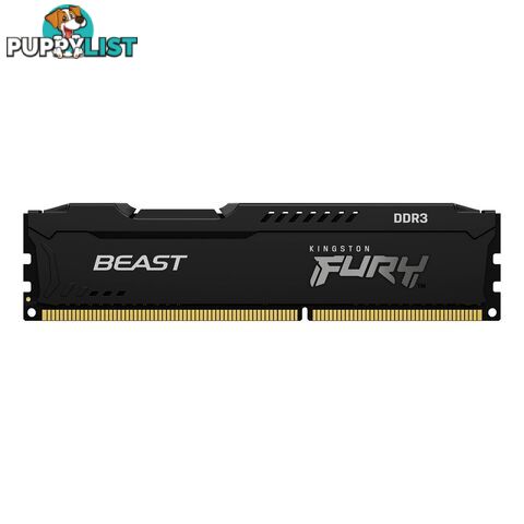 Kingston KF436C17BBK2/16 16GB 3600MHz DDR4 CL17 DIMM (Kit of 2) FURY Beast Black - Kingston - 740617244403 - KF436C17BBK2/16