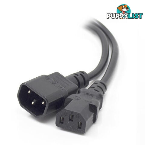 Alogic MF-C13C14-1.5 1.5m IEC C13 to IEC C14 Computer Power Extension Cord -Male to Female - Alogic - 9319866656650 - MF-C13C14-1.5