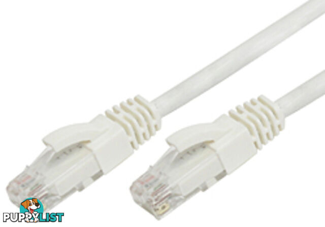 Comsol UTP-.3-6B-WHT 30cm RJ45 Cat 6 Patch Cable - White - Comsol - 9332902010469 - UTP-.3-6B-WHT