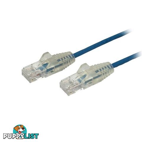 Startech N6PAT300CMBLS Cable Blue Slim CAT6 Patch Cord 3m - StarTech - 065030882811 - N6PAT300CMBLS