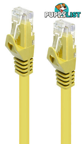 Alogic 1.5m CAT6 Network Cable - Yellow C6-1.5-Yellow - Alogic - 9319861290743 - C6-1.5-Yellow