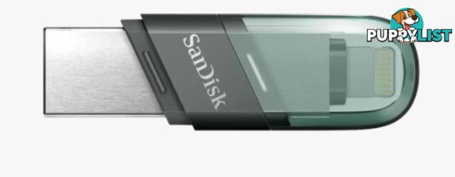 Sandisk SDIX90N-032G-GN6NN iXpand Flash Drive Flip 32GB - Sandisk - 619659181383 - SDIX90N-032G-GN6NN