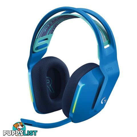 Logitech 981-000946 G733 Lightspeed Wireless RGB Gaming Headset Blue - Logitech - 0097855159809 - 981-000946