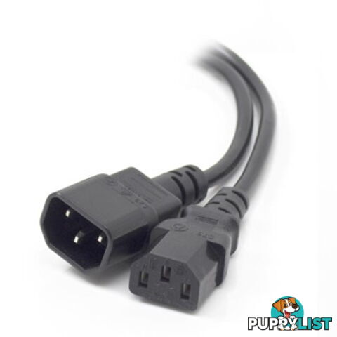 Alogic 2m IEC Power Extension Cord (IEC320C13 to IEC320C14) MF-C13C14-02 - Alogic - 9319866049216 - MF-C13C14-02