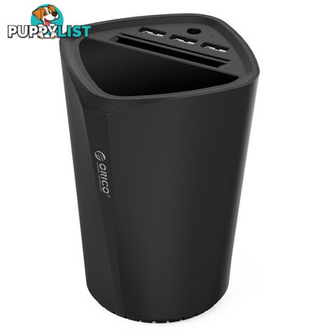 Orico UCH-C3 Black UCH-C3 3 Port Car Charger - Orico - 6954301129363 - UCH-C3