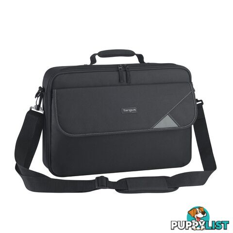 Targus TBC002AU 15.6' Intellect Bag Clamshell Laptop Case with Padded Laptop Compartment/ Laptop/Notebook Bag - Black - Targus - 92636298180 - TBC002AU