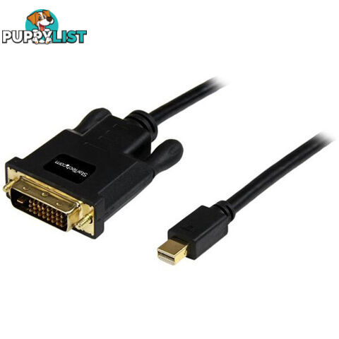 StarTech MDP2DVIMM3B 3ft Mini DisplayPort DP to DVI - StarTech - 065030851527 - MDP2DVIMM3B