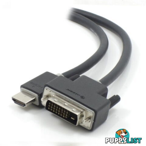 Alogic 2m DVI-D to HDMI Cable - Male to Male DVI-HDMI-02-MM - Alogic - 9319866079398 - DVI-HDMI-02-MM