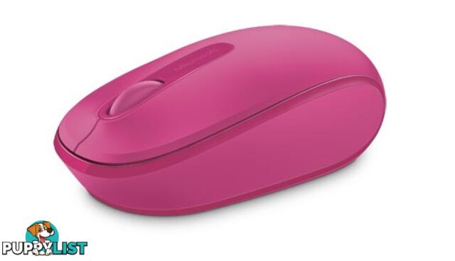 Microsoft U7Z-00066 Wireless Mobile Mouse 1850 Magenta Pink - Microsoft - 885370891706 - U7Z-00066