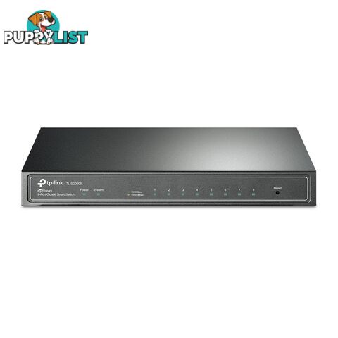 TP-Link TL-SG2008P JetStream 8-Port Gigabit Smart Switch with 4-Port PoE+ - TP-Link - 6935364072957 - TL-SG2008P