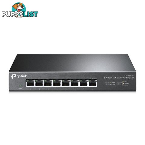 TP-Link TL-SG108-M2 8 Port 2.5G Desktop Swith - TP-Link - 6935364052904 - TL-SG108-M2