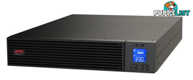 APC SRV1KRIRK Easy UPS (SRV), 1000VA, 230V, On-Line, RM W/ Rail Kit, 2 Year - APC - 731304341666 - SRV1KRIRK