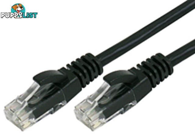 Comsol UTP-10-6B-BLK 10M RJ45 Cat 6 Patch Cable - Black - Comsol - 9332902009388 - UTP-10-6B-BLK