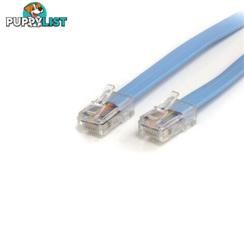 StarTech ROLLOVERMM6 6 ft Cisco Console Rollover Cable - RJ45 M/M - StarTech - 065030844048 - ROLLOVERMM6