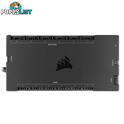 CORSAIR CL-9011112-WW iCUE COMMANDER CORE XT, Digital Fan Speed and RGB Lighting Controller - Corsair - 840006629788 - CL-9011112-WW