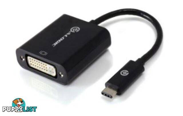 Alogic UCDVI-ADP 10CM USB-C to DVI Adaptor - Alogic - 9350784000019 - UCDVI-ADP