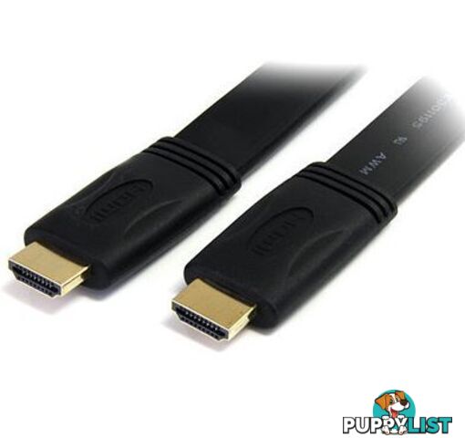 Alogic HDMI-03-MM-V4F 3m FLAT High Speed HDMI with Ethernet Cable M to M - Alogic - 9319866015358 - HDMI-03-MM-V4F