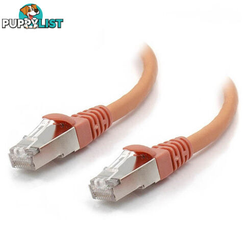 Alogic C6A-03-ORANGE-SH 3m Orange 10GbE Shielded CAT6A LSZH Network Cable - Alogic - 9350784007711 - C6A-03-ORANGE-SH