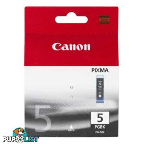 Canon PGI 5BK Black Ink Catridge PGI5BK - Canon - 4960999273020 - PGI5BK