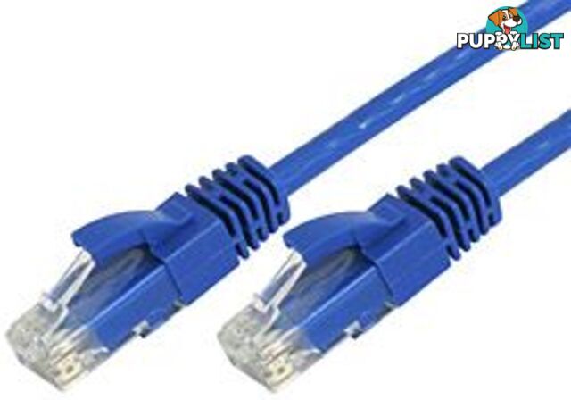 Comsol UTP-2.5-C6A-BLU 2.5mtr 10GbE Cat 6A UTP Snagless Patch Cable LSZH (Low Smoke Zero Halogen) - Blue - Comsol - 19332902022247 - UTP-2.5-C6A-BLU