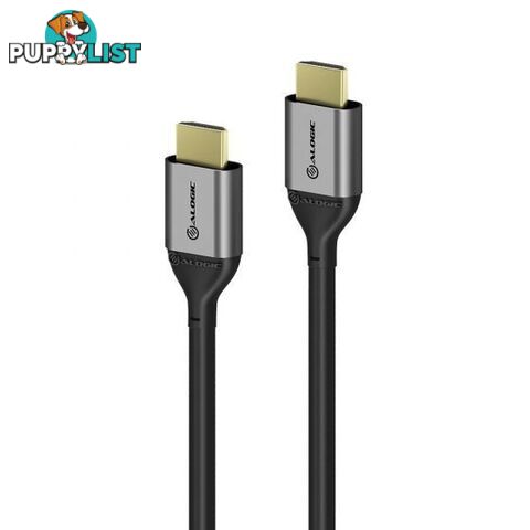 Alogic ULHD02-SGR Ultra 2m HDMI to HDMI cable - Male to Male - Alogic - 9350784019417 - ULHD02-SGR